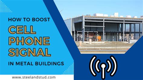 how to steal internet in att metal box on building|metal building cell phone signal booster.